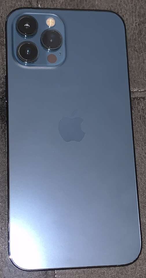 AT&T iPhone 12 Pro Max Blue 256 GB | Electronics | ksl.com