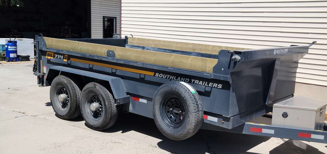 Dump Trailer for rent.