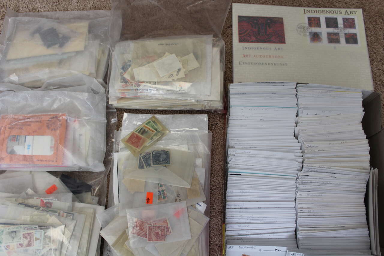 Stamp collection for sale. General