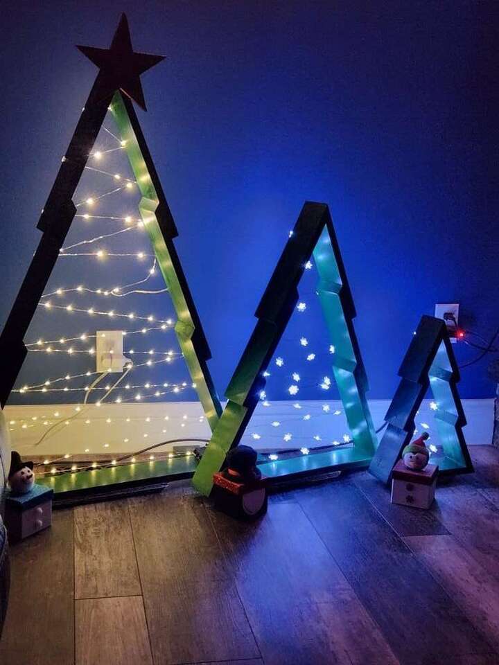 Wooden Christmas Tree