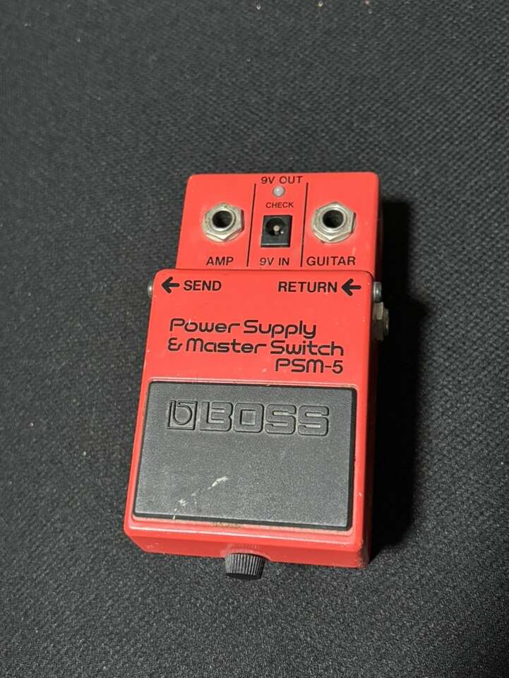 Boss PSM-5 Power Supply And Master Switch Vintage