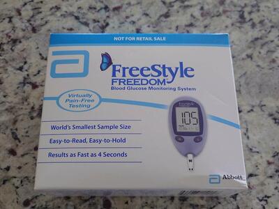 Freestyle Blood Glucose Monitoring System