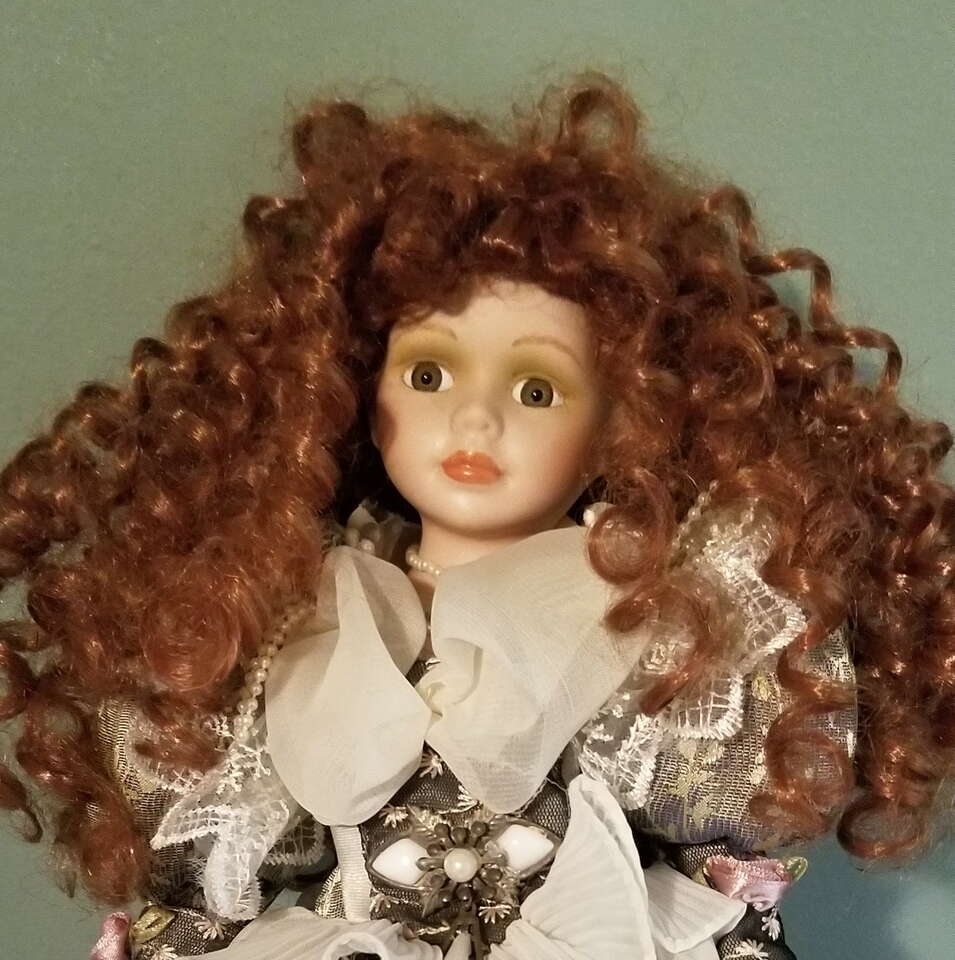 2 antique ceramic dolls General