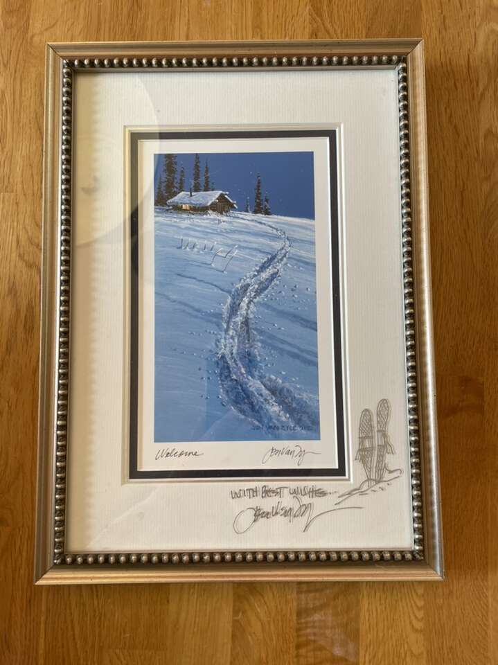 Signed By Author “Ah, Alaska” Print/Wall Art