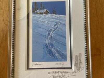 Signed By Author “Ah, Alaska” Print/Wall Art