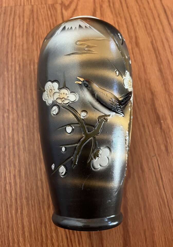 Mount Fuji Cherry Blossom Vase/Home Decor