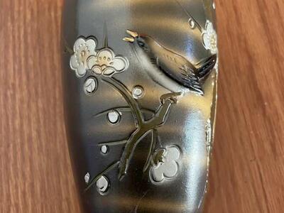 Mount Fuji Cherry Blossom Vase/Home Decor