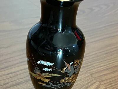 Storks/Birds Porcelain/Fine China Vase/Home Decor