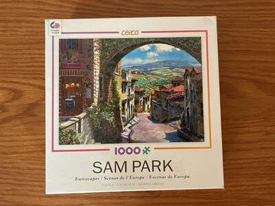NEW 1000 Pc Euroscapes Sam Park Puzzle.