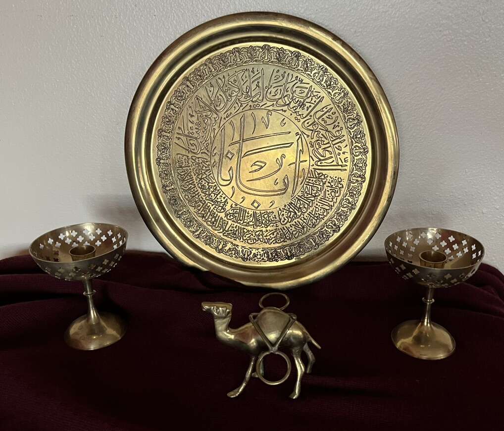 Brass Silk Road/Holiday/Home/office Decor