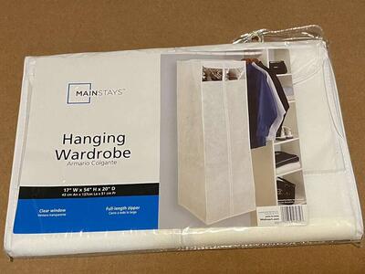 NEW Full Length Hanging Wardrobe WithClear Window