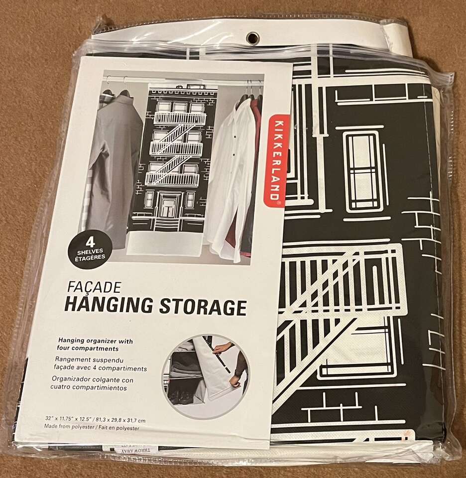 2 NEW 4 Shelves Hanging Storage/ Organizer
