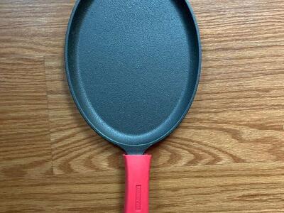 NEW Tramontina Oval Cast Iron Pan With HandleCover