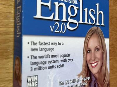 NEW English 2.0 Instant Immersion Software.