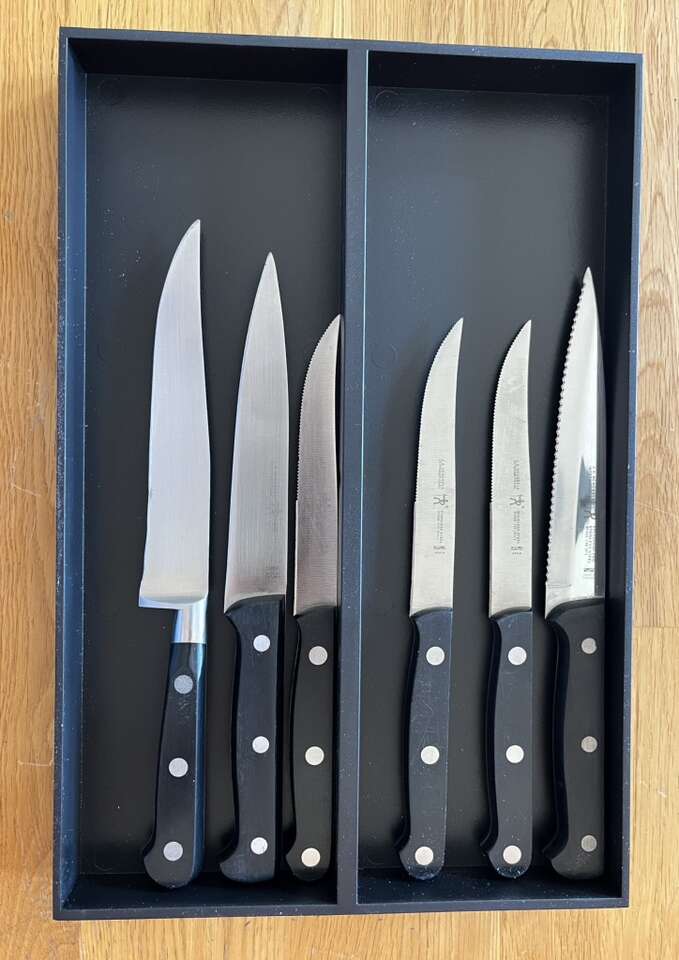 Set Of 6 J.A.Henckels International Kitchen Knives