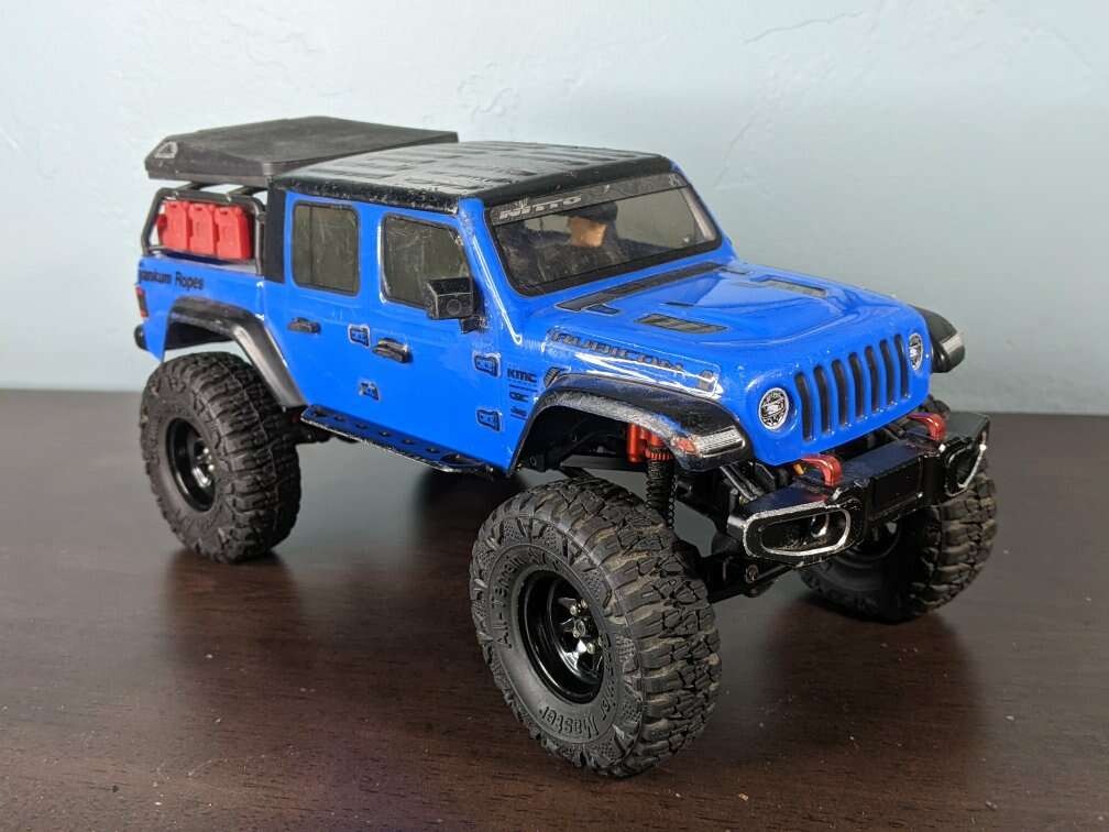 Scx24 jeep gladiator with upgrades Toys