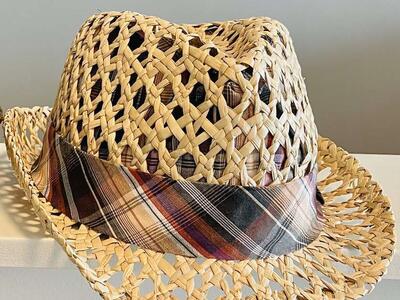 Super cute Women’s straw summer/festival/costume fedora hat! Like new, one size $10