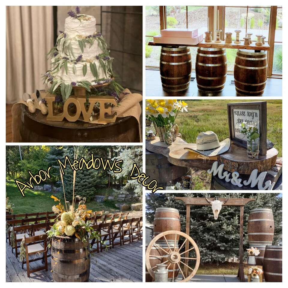 Western, Rustic, Farmhouse, Antique wedding decor