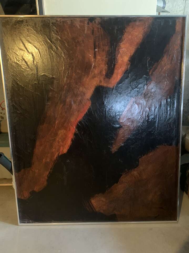 Richard Casey 60x50 Signed Abstract