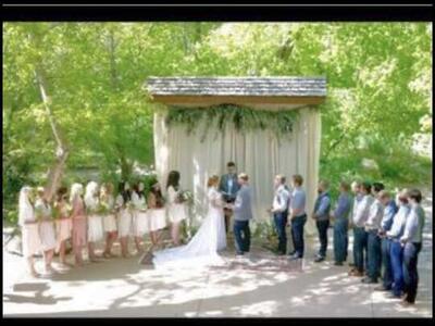Storm Mountain Wedding Decor