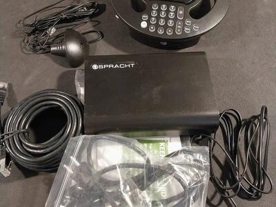 SPRACHT AURA SOHO PLUS CONFERENCE PHONE, BLACK