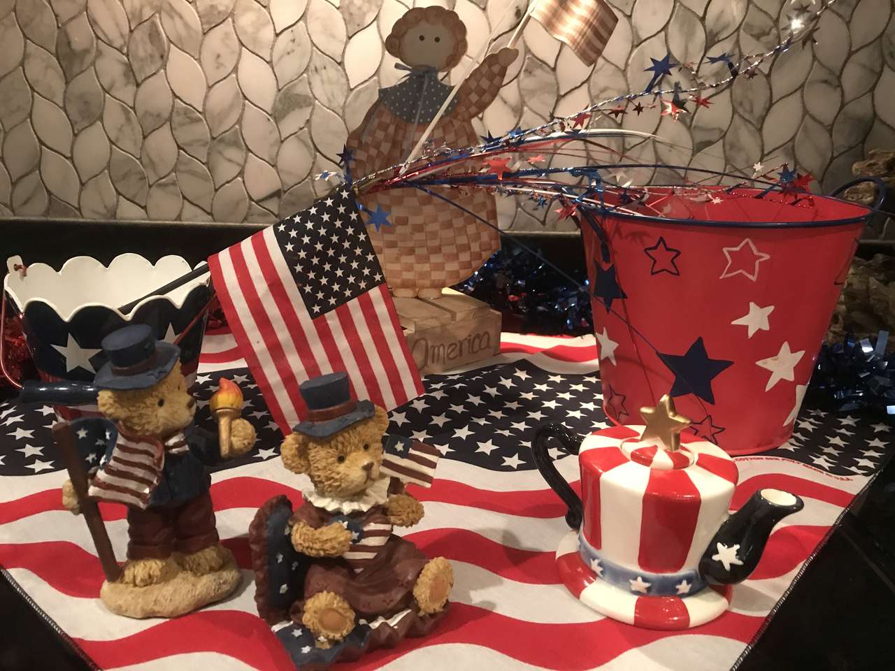 PATRIOTIC AND FLAG DECORATIONS