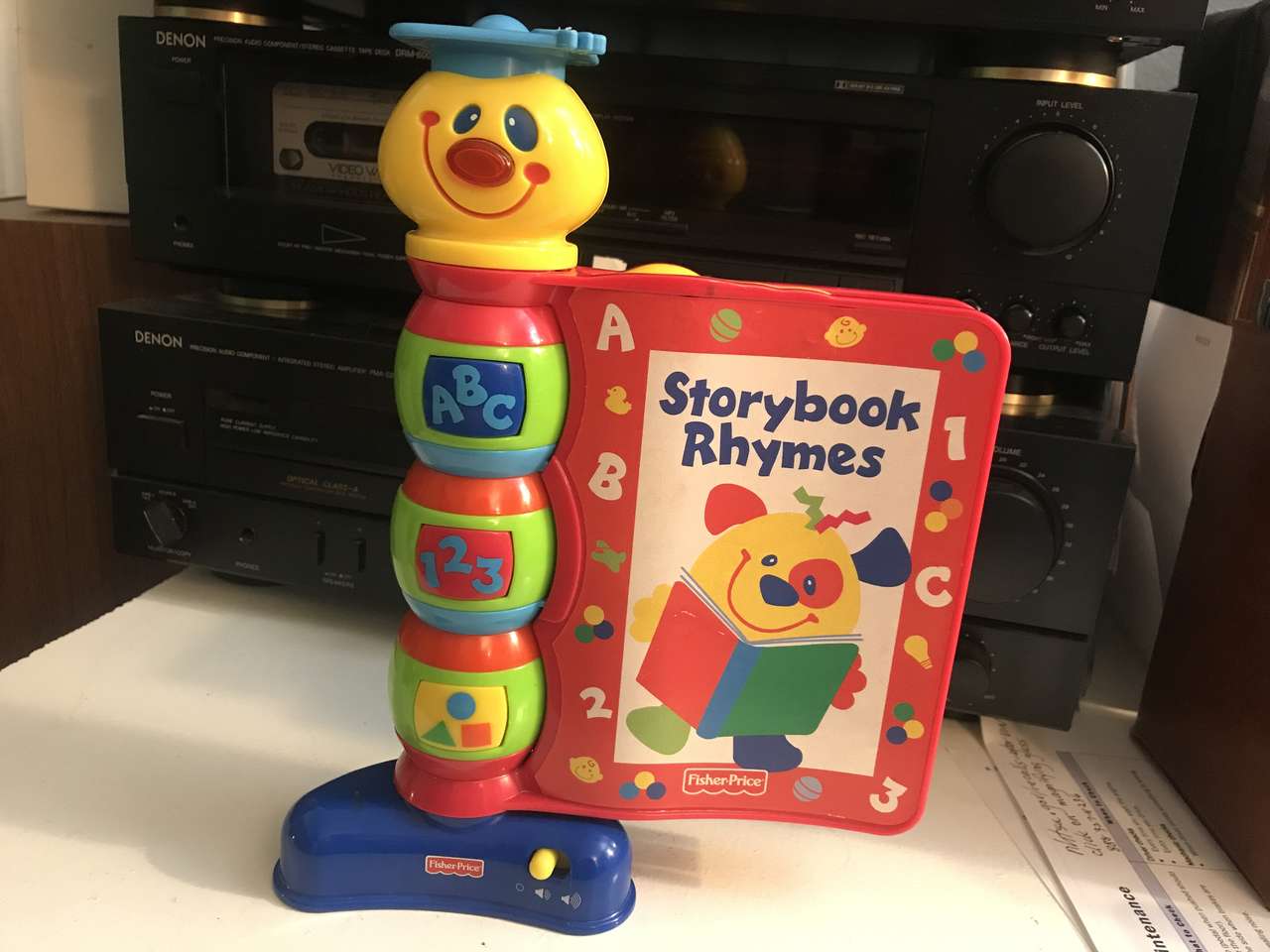 fisher price storybook rhymes musical toy