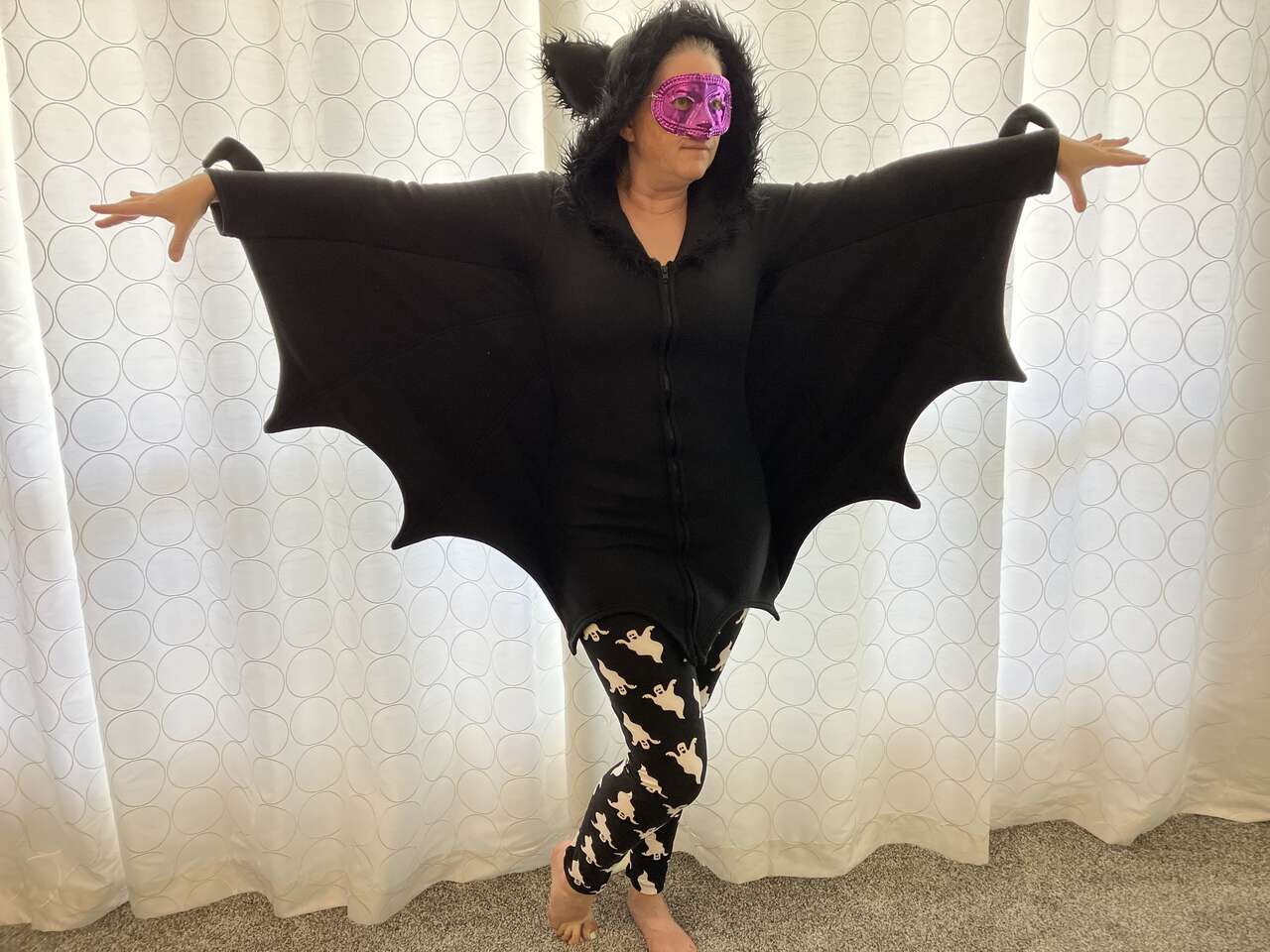 COSTUMES: NINJA, HARLEQUIN, MAD HATTER, DAY OF THE DEAD, SORCERESS, JEDI