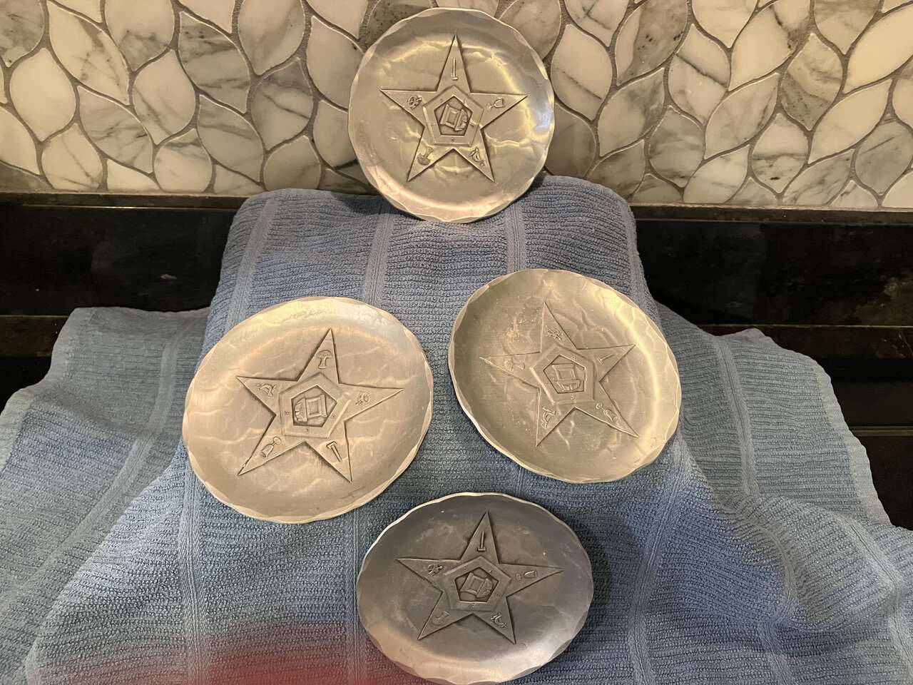 FREEMASONS COASTERS 'ORDER OF THE EASTERN STAR'