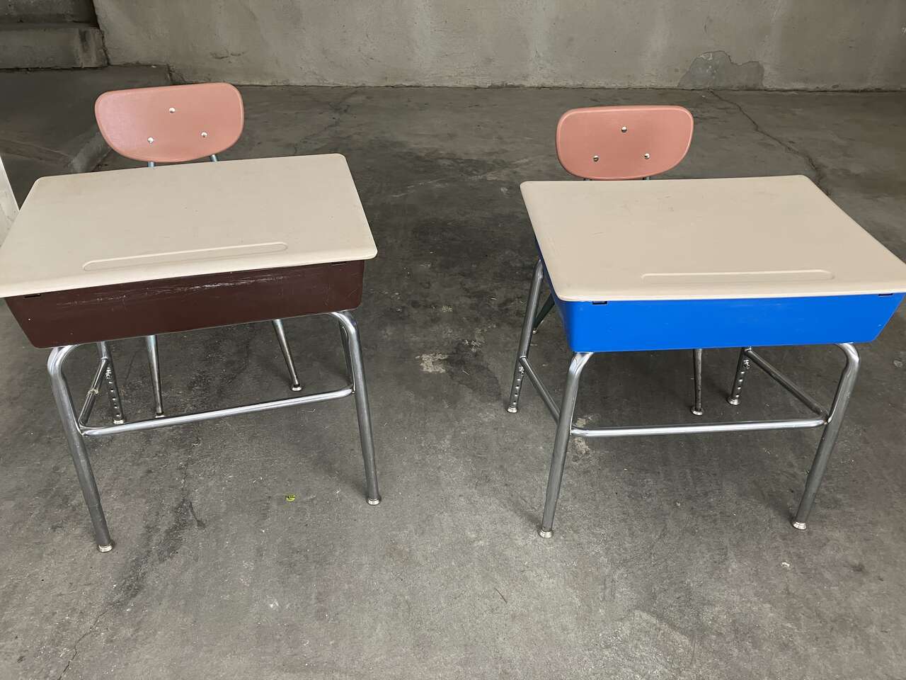 VINTAGE SCHOOL DESK & CHAIR SETS Furniture