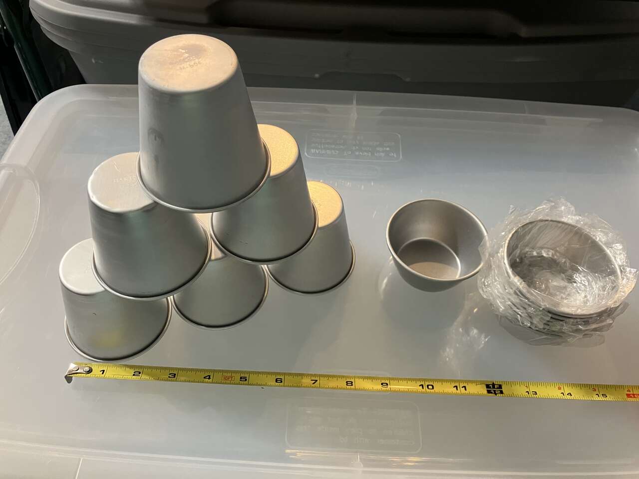 CUPCAKE or MUFFIN INDIVIDUAL MOLDS