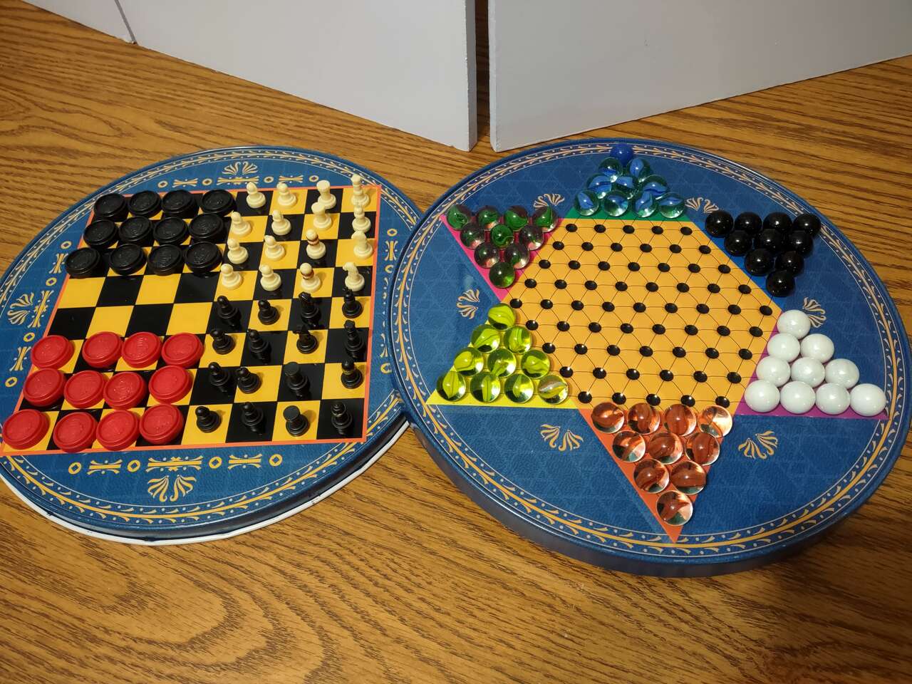 GAMES CHESS, CHECKERS and CHINESE CHECKERS