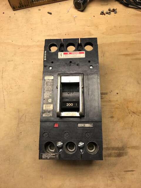 ITE breaker FJ63B200