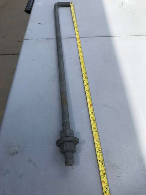 Anchor Bolts J bolts