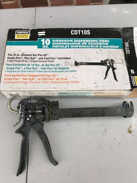 Simpson CDT 10 S epoxy gun