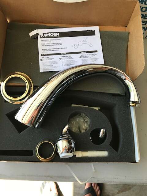 Moen Roman tub faucet T954CP