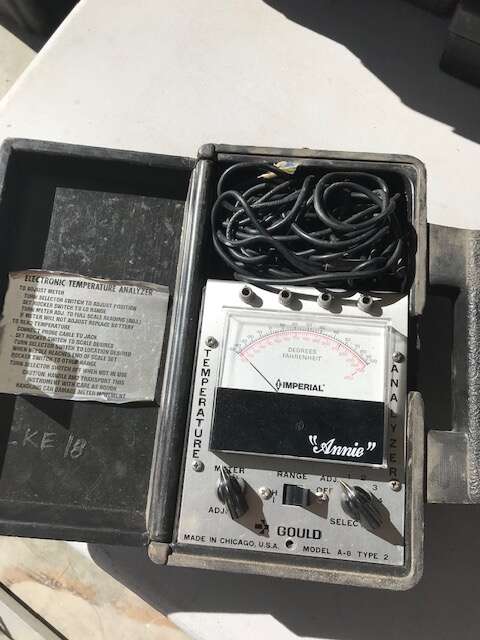 Gould electronic temperature monitor