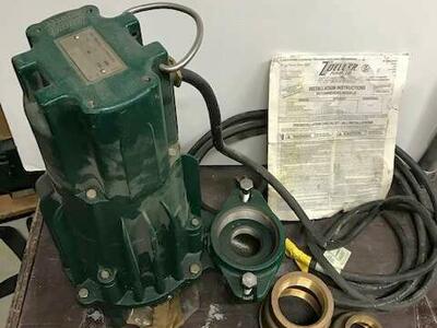 Zoeller water pump 1 1/2hp