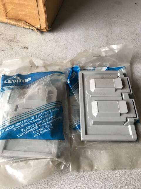 Leviton outdoor wall outlet covers