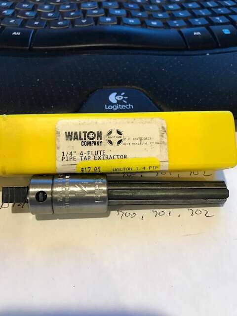 Pipe extractor tools 1/4 inch and 5/16 inch