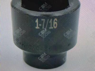 IMPACT SOCKET 1 7/16 inch 6 sided