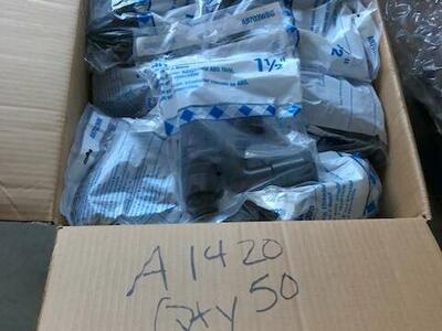 ABS P-Traps $10 ea 1 1/2 inch QTY 50 Plumbing