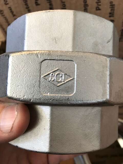 3 inch stainless steel 316 union pipe fitting 150