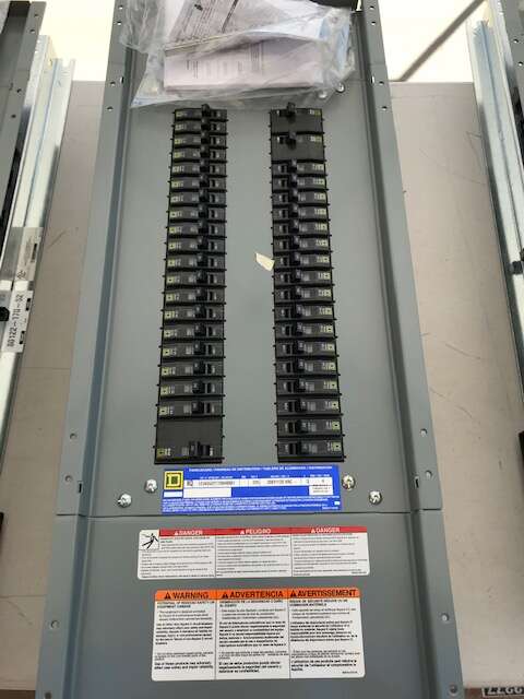 #2 New in box Square d NQ 225amp 42space 208-230v 3ph 4w