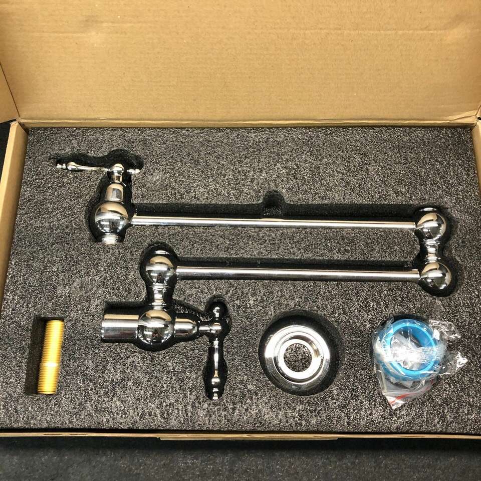 Pot fill faucet  stove top back splash etc