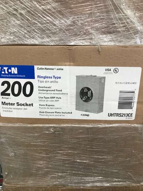 Eaton UHTRS213cg Meter electrical base