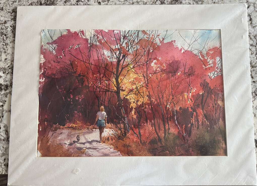 ORIGINAL WATERCOLOR PAINTING