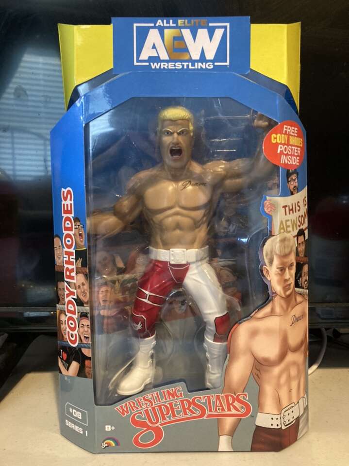 AEW WWE Cody Rhodes LJN Chase