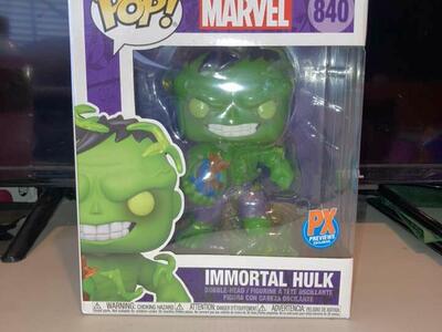 Marvel DC Immortal Hulk Funko Pop PX Exclusive