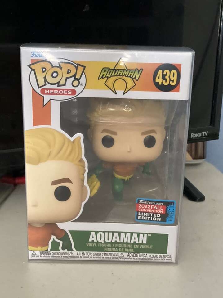 Aquaman Funko Pop 2022 Fall Convention Exclusive